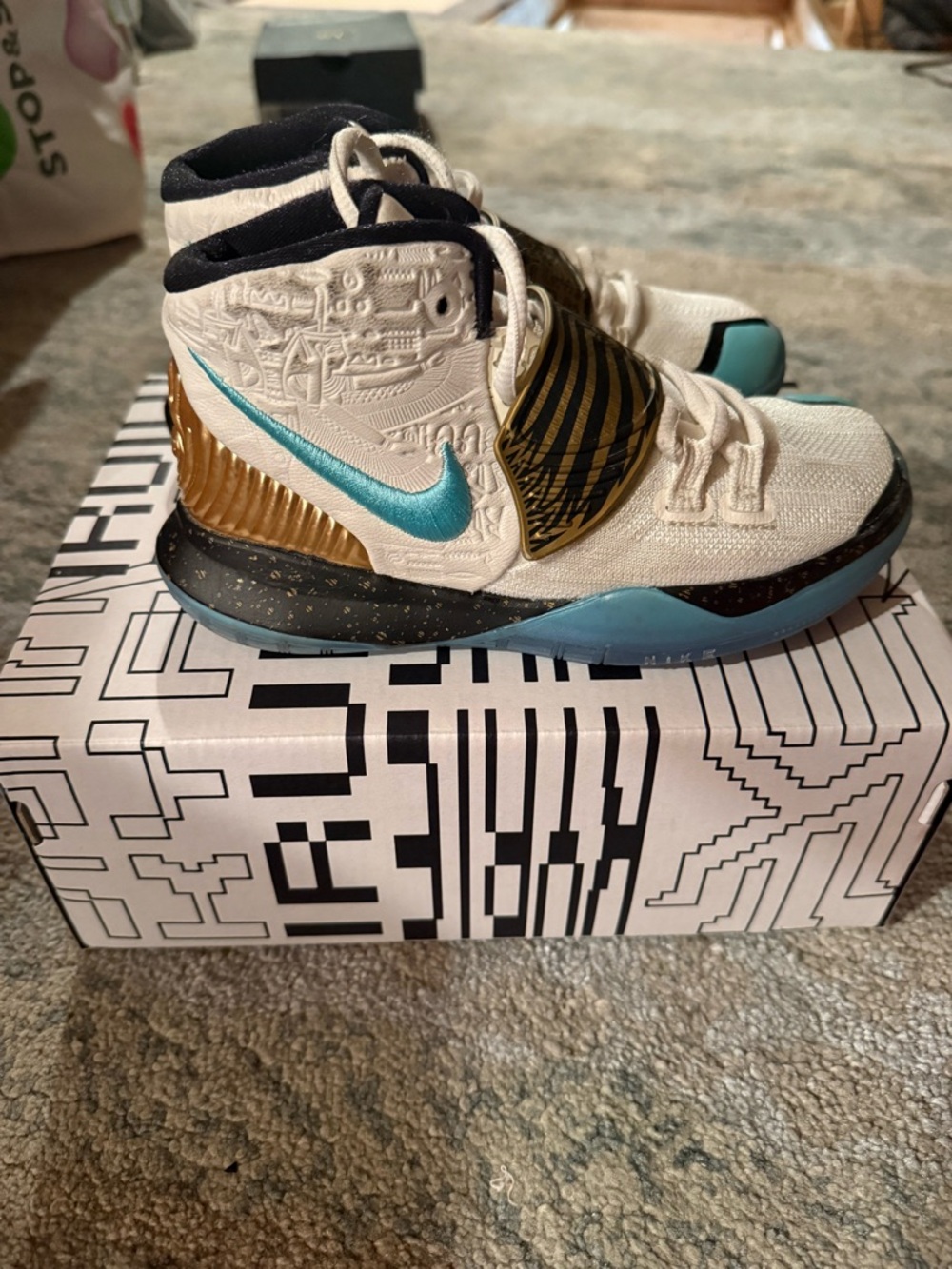 Nike x Concepts Kyrie 6 'Golden Mummy'  size 12c